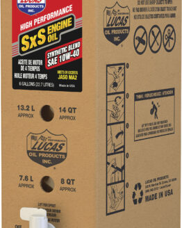 Lucas 10W-40 Semi-Synthetic Engine Oil 6 Gallon Bib