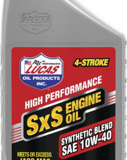 Lucas 10W-40 Synthetic Blend Engine Oil, 1 Qt