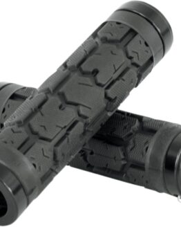 ODI Rogue Lock-On PWC Grips Black/Silver 130mm Pair