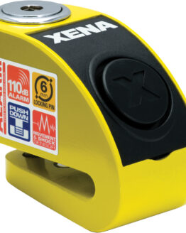 Xena XZZ6L-Y Alarm Disc Lock with Alarm - Yellow
