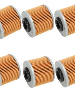 Hiflo HF569 Oil Filter Black by HiFloFiltro - 6 Pack