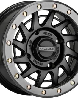 Raceline Squad Beadlock Wheel 15x7 4x156 +10 Black/Gunmetal