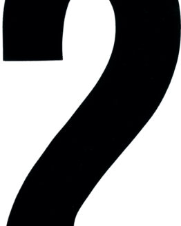 #2 4" Tall Black "Extreme" Stick-On Race Numbers - 3 Pack