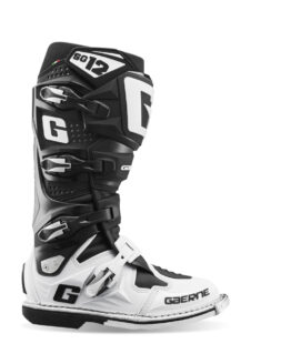 Gaerne SG12 Offroad Boots Black/White Size 11