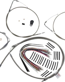 Burly Brand Control Kit 15in Bagger Bar Harley FLHT/FLHTC/FLHTCU 00-06