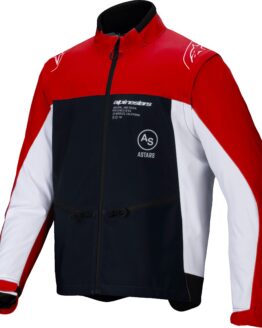 Alpinestars Lite-Dura Softshell Jacket LG Black/Red/White