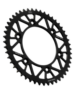 Black Aluminum Rear Sprocket - 47 Tooth 520