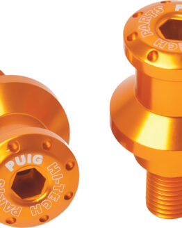 Puig Hi-Tech Swingarm Spools 10mm Gold 2/Pk