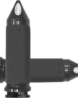 Avon Memory Foam Grips 1.625" Black - Aluminum & Foam Construction