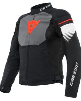 Dainese Air Fast Tex Jacket Black Gray White Size 50