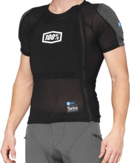 100% Tarka Body Armor Short Sleeve Black Unisex Adult Small