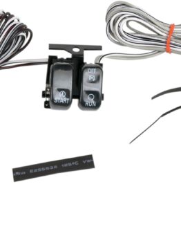 Black Start / Run Switch Replacement Set w/ 60" Leads Replaces 71684-06A