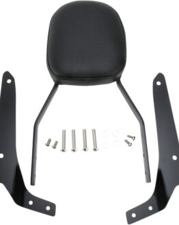 Standard Square 17" Sissy Bar - Black