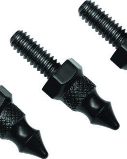 Kuryakyn Windshield Spikes Black For 96-13 FLH Touring