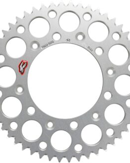 00-07 Honda CR 125R Rear Sprocket Grooved - Silver 520-52 Teeth