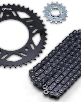 V3 Chain & Sprocket Kit Black RX Chain 520 15/43 Black Steel