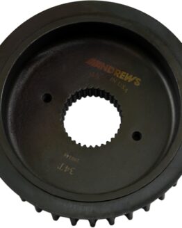 Andrews 34T Overdrive Rear Belt Drive Transmission Pulley