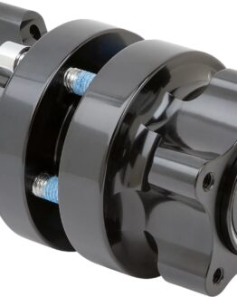 Arlen Ness Cartridge Front Hub Dual Disc Black For Harley Softail Low Rider