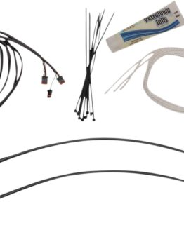 Fat Baggers Inc Control Installation Kit Black For Harley Touring