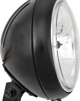 HardDrive 7 Inch Grooved Headlight 60/55W Black