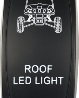 Open Trail Pro Rocker Switch Roof Lights LED Backlit Universal