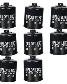 HF204RC Race Oil Filter - Black - 8 Pack