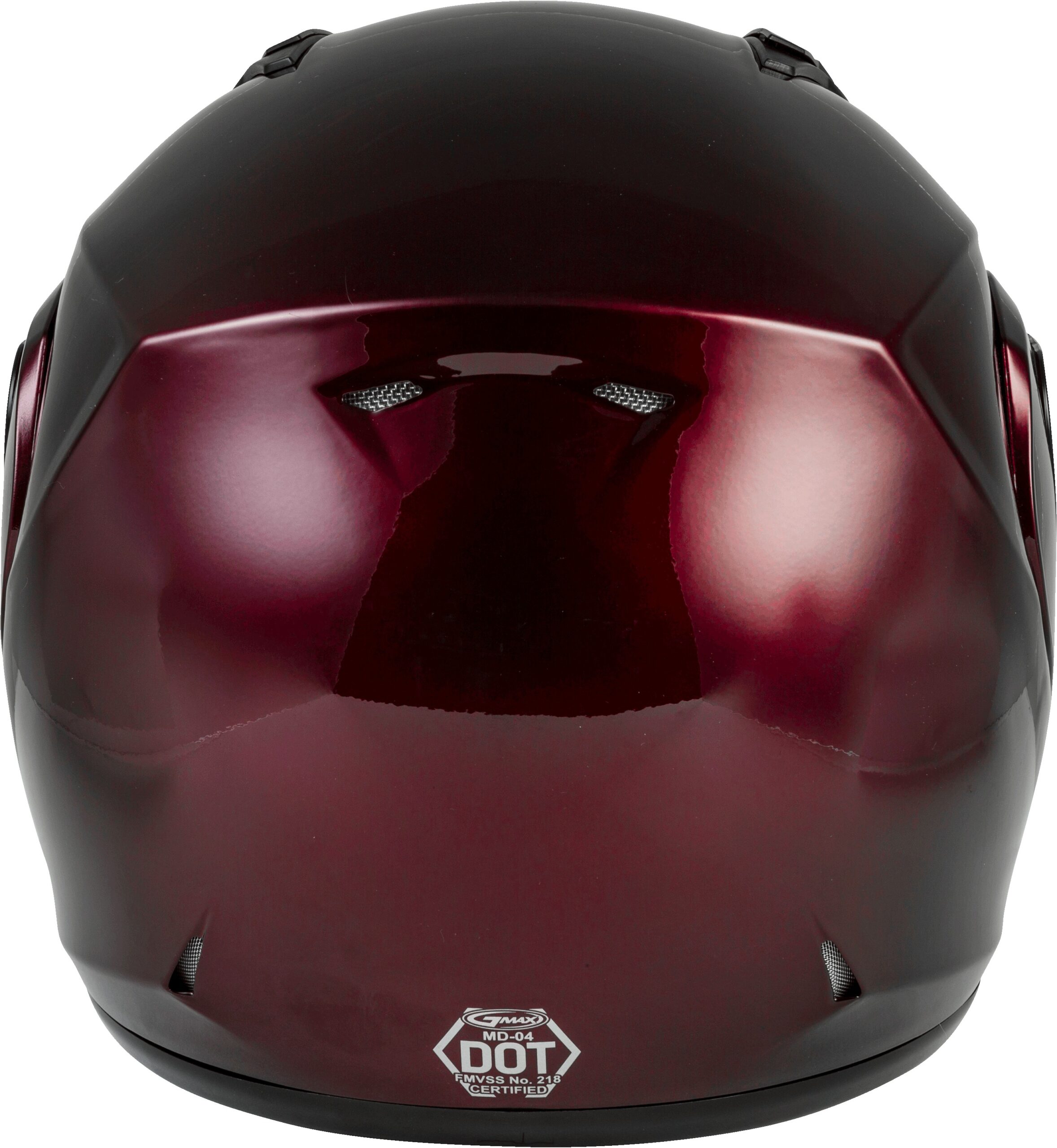 GMAX MD-04 Modular Helmet Wine Red 2X-Large - Image 5