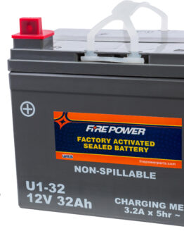 Fire Power Factory Activated Sealed Battery Replaces U1-32
