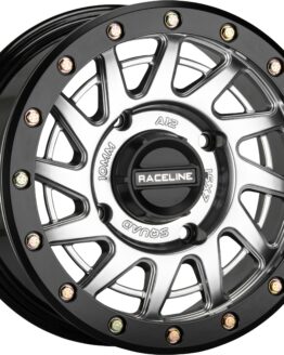 Raceline Squad Beadlock Wheel 15x7 4x137 +38 Hyper Silver/Black Ring