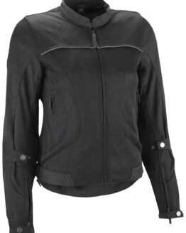 Women's Aira Mesh Riding Jacket Black 3X-Large