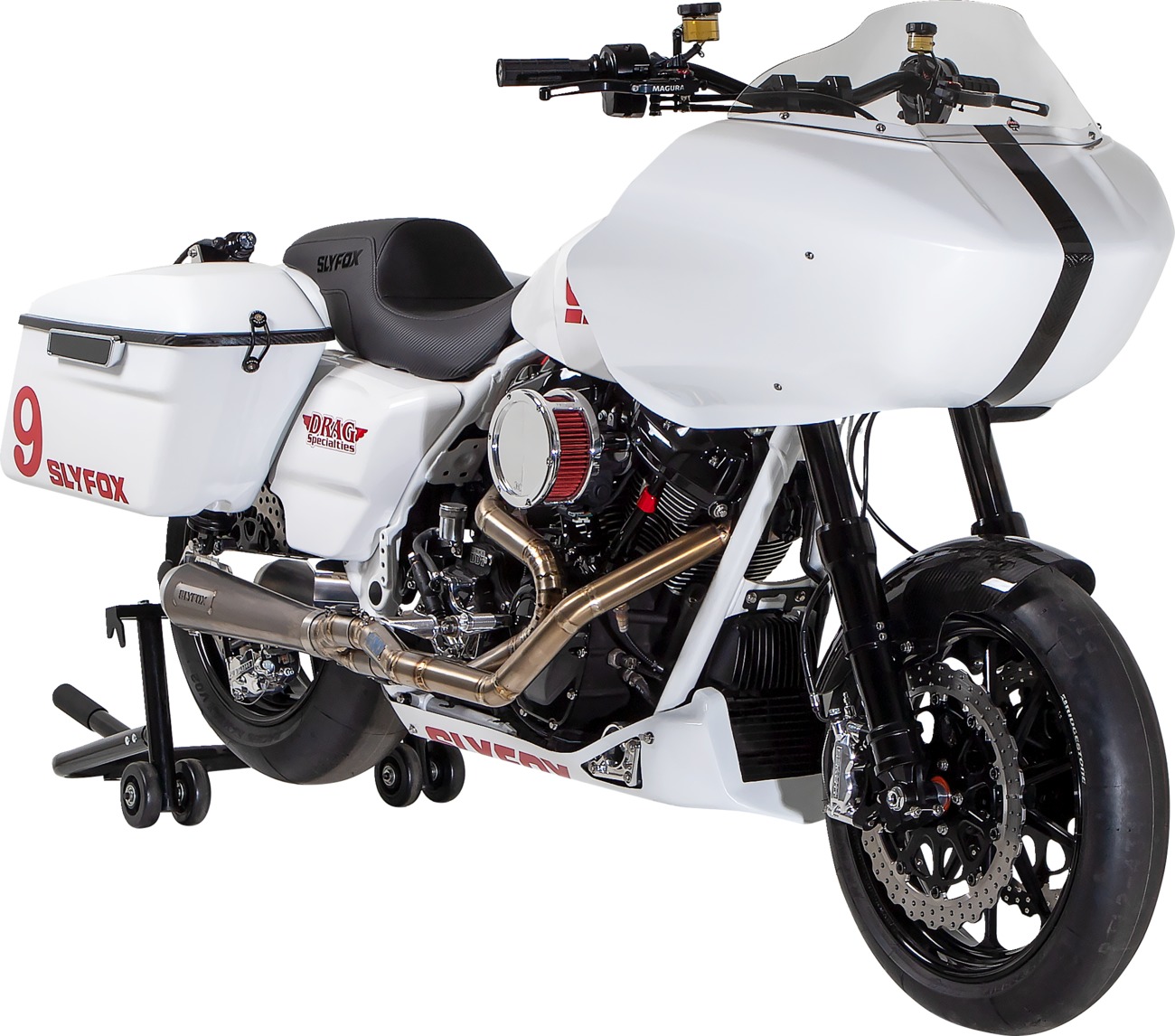 ODI Hart-Luck V-Twin Lock-On Grips Black For Harley Throttle-By-Wire - Image 4