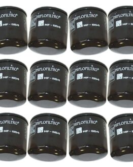 HF554 Oil Filter - Black - 12 Pack