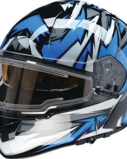 Z1R Warrant Neuron Snow Electric Helmet XS White/Black/Blue