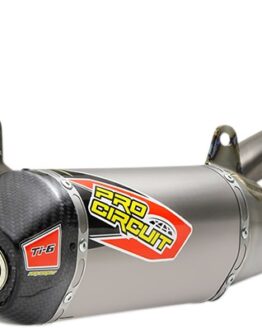 TI-6 Titanium Dual Full Exhaust Carbon Tip