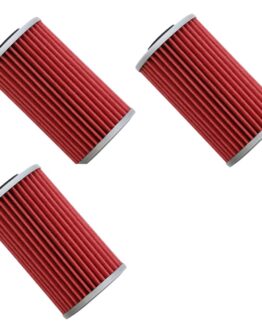 Hiflofiltro HF562 Oil Filter Cartridge Replaces Kymco 1541A-KKC3-9000 - 3 Pack