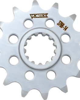 Vortex Steel Front Sprocket 520 14T Silver For Kawasaki ZX-4RR 2023