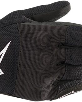 Women's S-Max Drystar Street Riding Gloves Black/White Medium