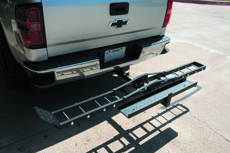 2" Hitch Mount Motorcycle Carrier - 500 lbs. Capacity - Image 4