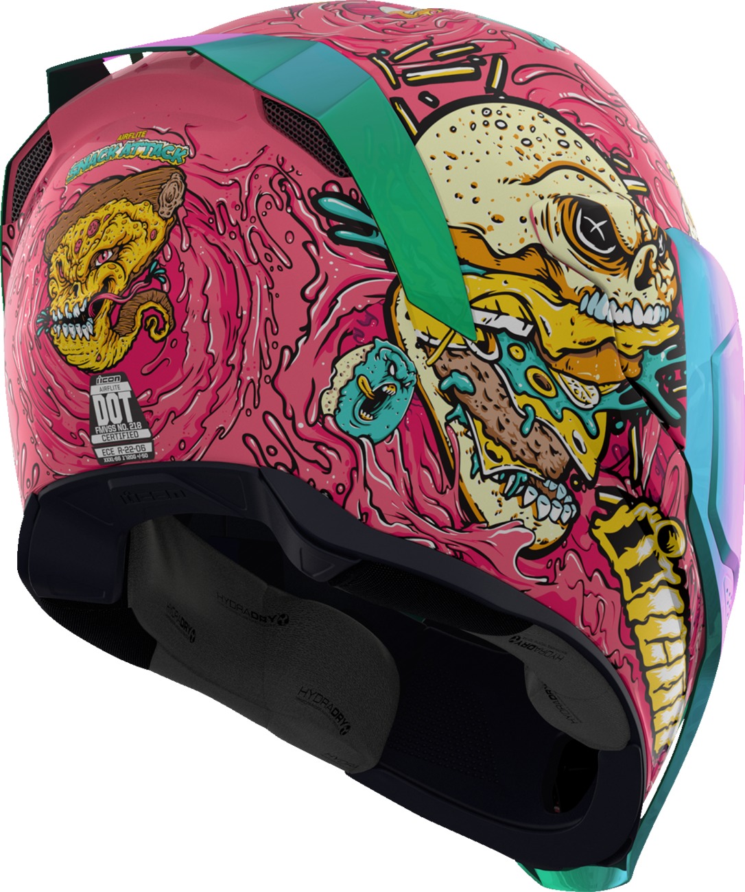 ICON Airflite Snack Attack MIPS Helmet - Large, Pink - Image 3