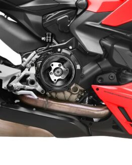Rizoma Clutch Cover Silver For Ducati Panigale V2 1199 1299 959 899 2012-2024