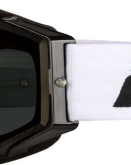 FLY RACING Zone Pro Goggles White/Blk/Gold Gold Mirror