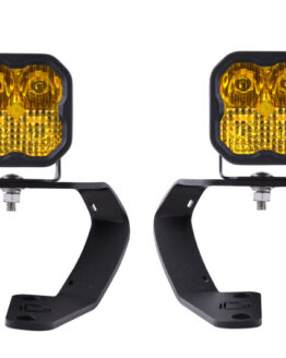 SS3 LED Ditch Light Kit Yellow Pro Combo Fits 10-21 Toyota 4Runner