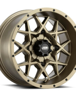 ITP Hurricane 14x7 Bronze Wheel 4+3 Offset 4/137 Bolt Pattern