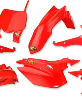 Complete Powerflow Body Kit Red by Cycra Fits Honda