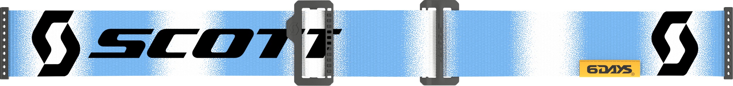 Scott Prospect 6 Days LE Goggle White/Blue Yellow Chrome Lens - Image 3