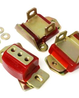 Energy Suspension Red Engine & Trans Mount Set Fits Camaro Chevelle Corvette