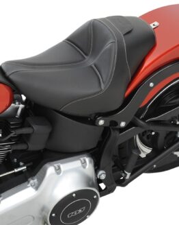 Dominator Stitched Solo Seat Black Gel