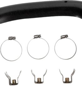 Carbon Fiber Head Pipe Heat Shield