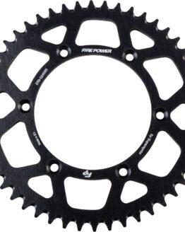Fire Power Aluminum Rear Sprocket 50 Tooth Black