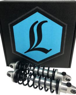 Legend Suspension Revo-A 13in Heavy Duty Clear Shocks For Harley Touring